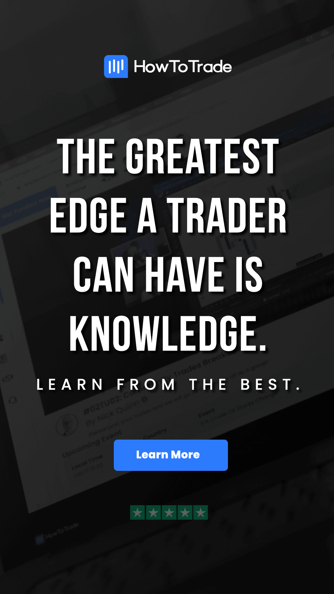The greatest edge a trader can have is knowledge