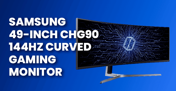 Samsung CHG90 49 inch monitor, trading